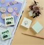 Self-adhesive cube note, 51x51mm, 240 sheets, STICK N, forest colors pastel mix